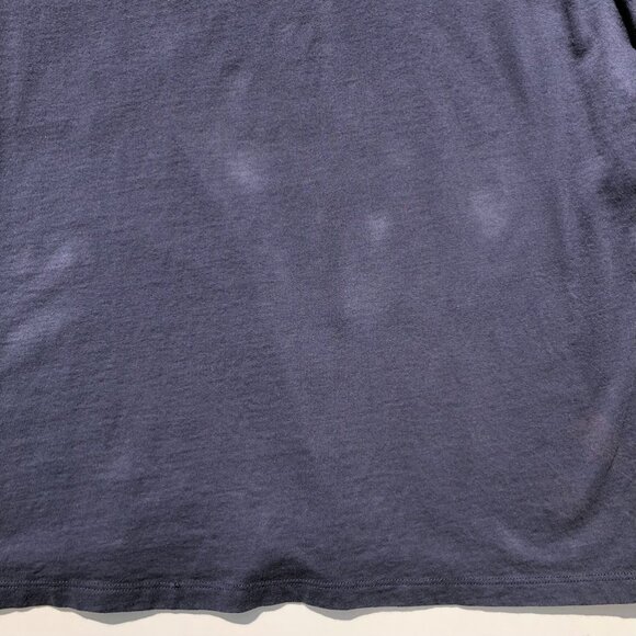 Vineyard Vines Pocket T-Shirt Tee Men L Navy Blue Long Sleeve Rowing Graphic - Picture 6 of 10